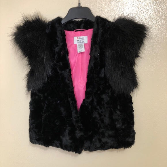 Neiman Marcus Taylor Skaist Faux Fur Vest - Picture 5 of 6